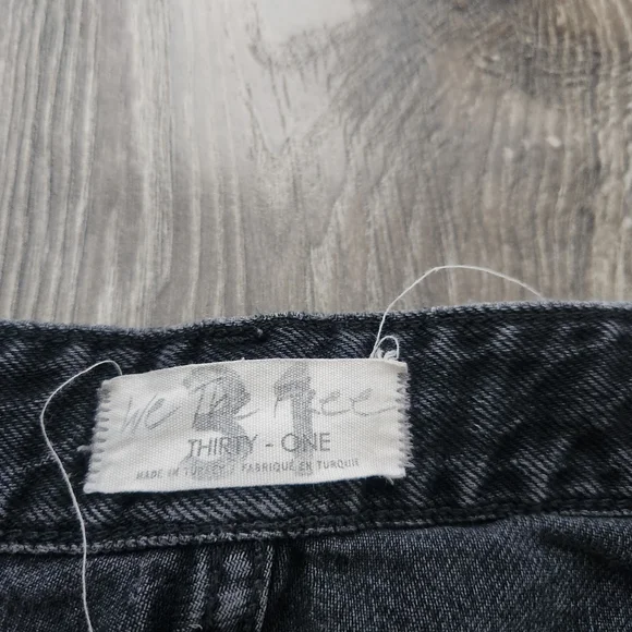 Free People Good Times Shorts Washed  Black - Picture 7 of 10